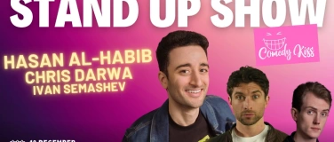 Event-Image for 'The Big Comedy Kiss with Hasan Al Habib'