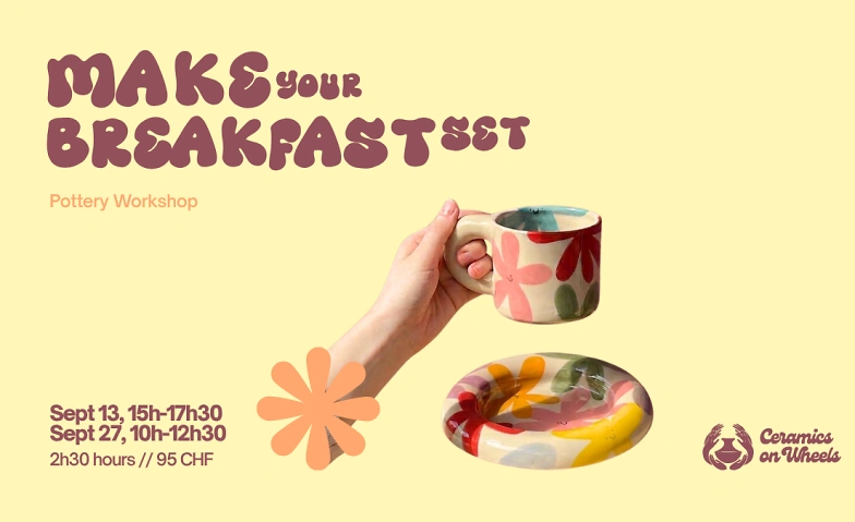 Make Your Breakfast Set - Pottery Workshop Billets