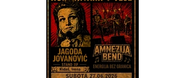 Event-Image for 'YR4L Rock Night - Jagoda Jovanovic & Amnezija Bend'