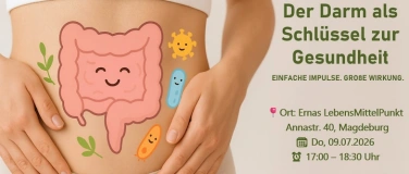 Event-Image for 'Der Darm als Schl&uuml;ssel zur Gesundheit: Alltagsimpulse'
