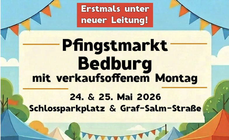 Event-Image for 'Bedburger Pfingstmarkt 2026'
