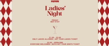 Event-Image for 'LADIES NIGHT - &uuml;16 - FR 01.05.26'