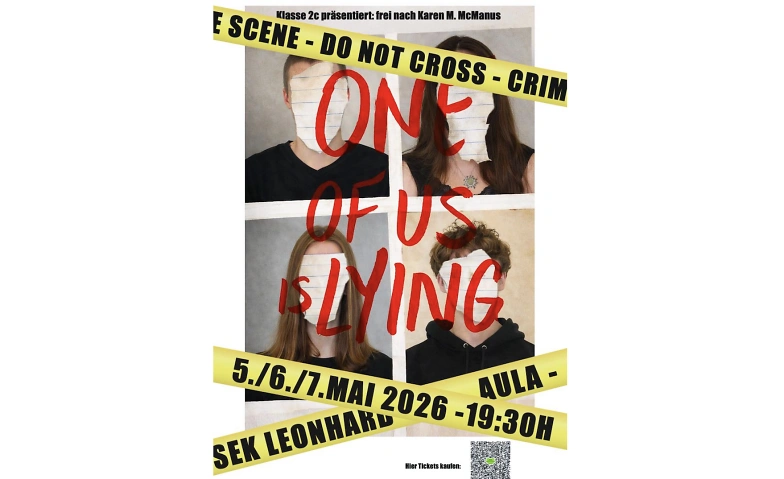 Event-Image for 'One of us is lying (frei nach Karen M. McManus)'