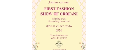 Event-Image for 'FIRST FASHION SHOW OROFANI'