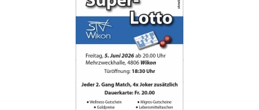 Event-Image for 'SuperLotto STV Wikon'