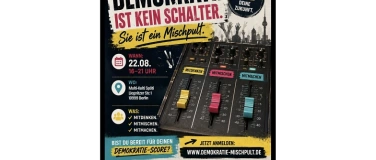 Event-Image for 'Eingeschaltet &ndash; das Demokratie-Mischpult ist live'