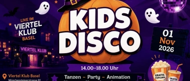 Event-Image for 'KIDS DISCO - HALLOWEEN EDITION @ VIERTEL KLUB'