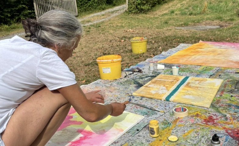 ACTION PAINTING WORKSHOP  Schloss Glarisegg