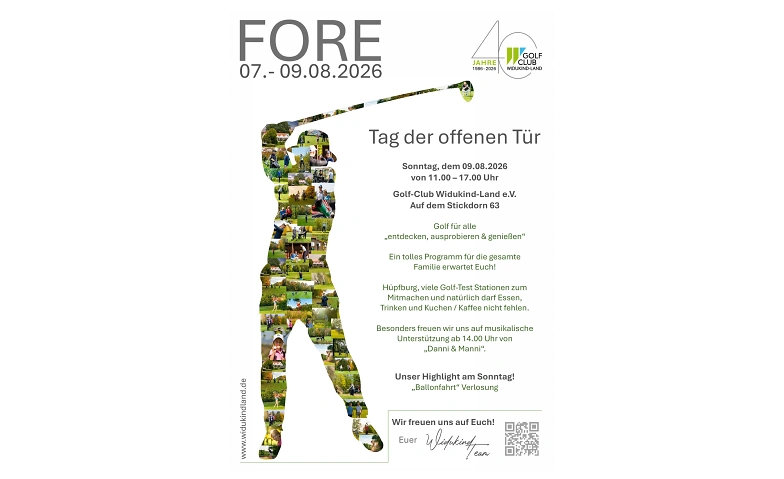 Tag der offenen Tür im Golf- Club Widukind- Land