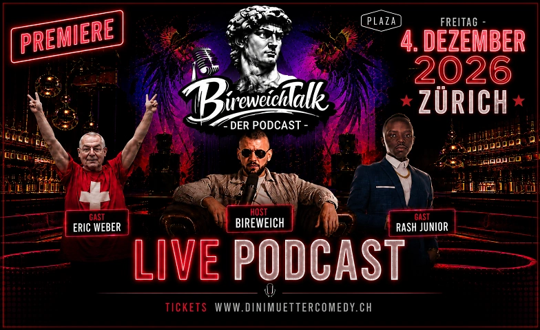 Bireweich Talk - Live Podcast (Gäste: Eric Weber & mehr)