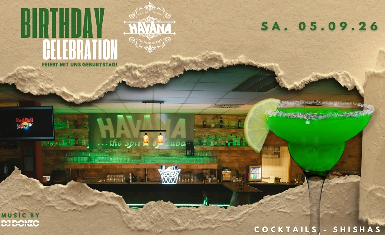 Birthday Celebration - feiert mit uns Geburtstag!