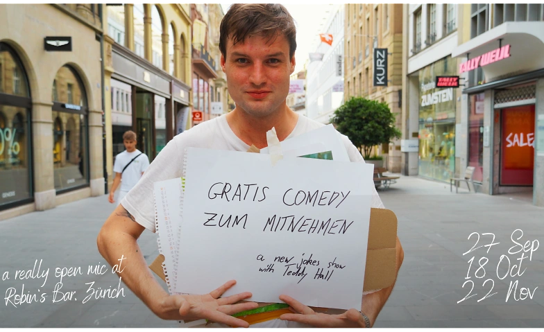 Gratis Comedy Zum Mitnehmen - Free Entry Stand Up Comedy
