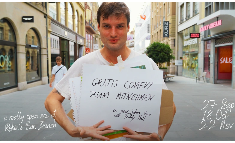 Gratis Comedy Zum Mitnehmen - Free Entry Stand Up Comedy