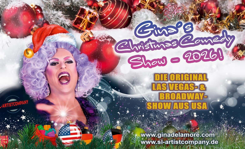 Ginas Christmas Comedy Show 2026-live!