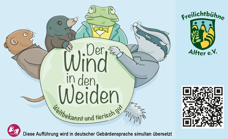 Der Wind in den Weiden - weltbekannt &amp; tierisch gut Tickets