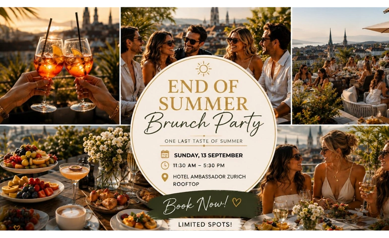 Rooftop Brunch Party: One Last Taste of Summer!