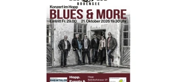 Event-Image for 'BCB Konzert im Hopp mit BLUES AND MORE BAND'