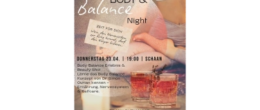 Event-Image for 'Body & Balance Night'