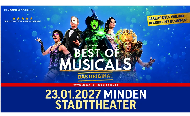Best of Musicals 2026/2027 - Highlights aus &uuml;ber 20 Musicals Tickets