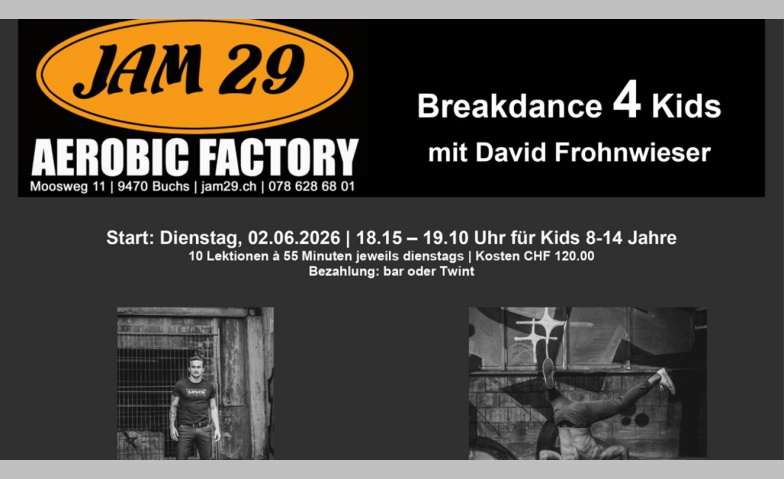 Event-Image for 'Breakdance f&uuml;r coole Jungs und M&auml;dchen'