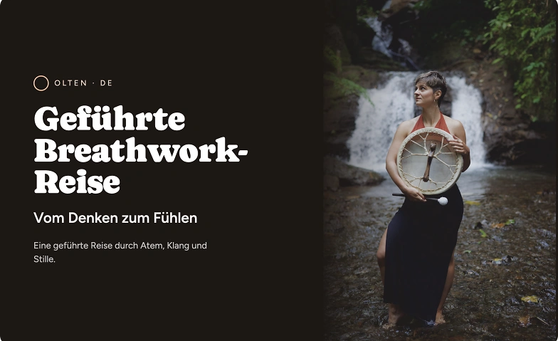 Vom Denken ins Spüren – Geführte Atemreise