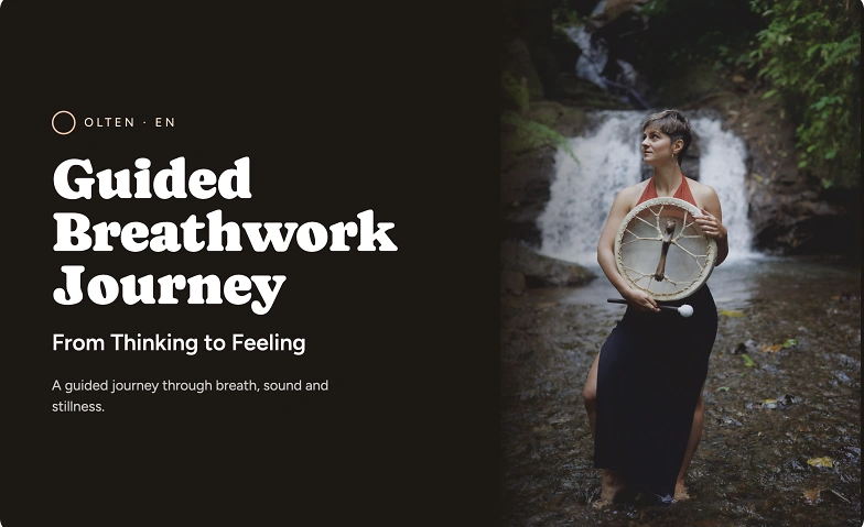 Event-Image for 'From Thinking to Feeling &mdash; Guided Breathwork Journey  EN'