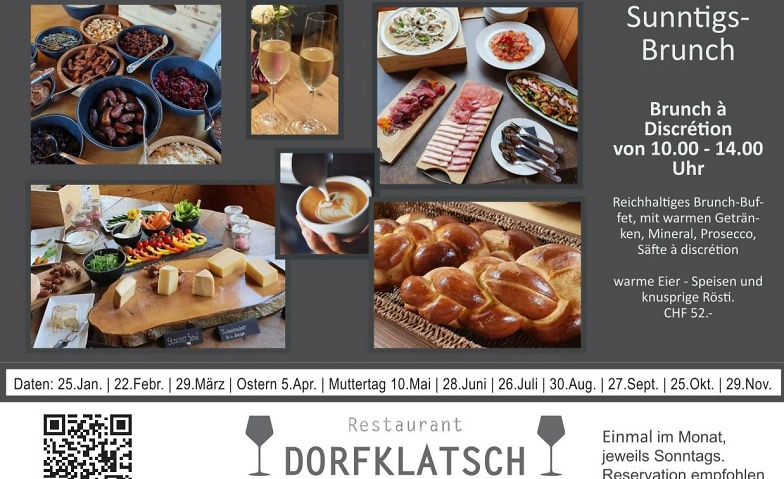 Sonntagsbrunch fein & gsellig