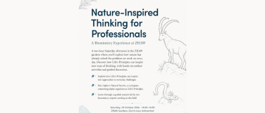 Event-Image for 'A Biomimicry Experience at ZHAW - Nature-inspired thinking'