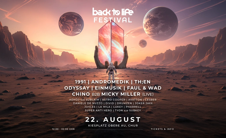 Back to life FESTIVAL / DAY & NIGHT / CHUR