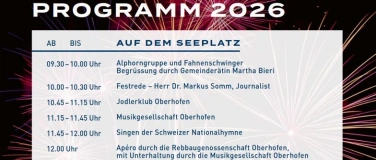 Event-Image for '1. Augustfeier 2026'