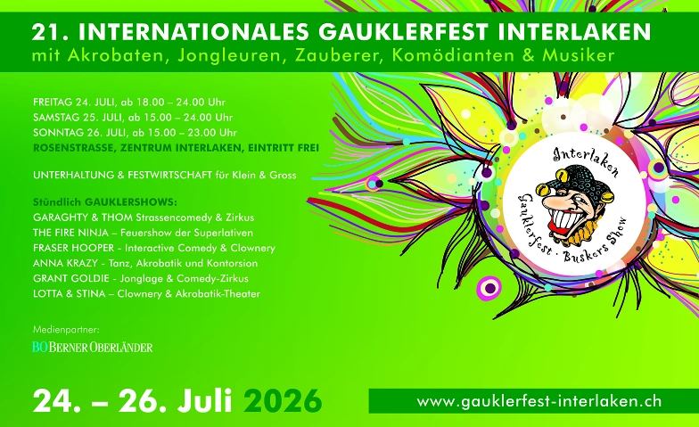 21e Festival international des jongleurs d'Interlaken