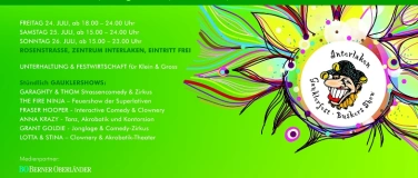 Event-Image for '21. Internationales Gauklerfest Interlaken'