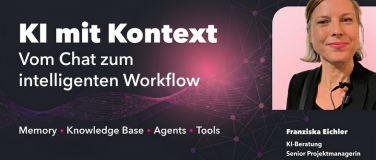 Event-Image for 'KI mit Kontext - vom Chat zum intelligenten Workflow'