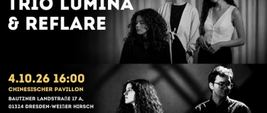 Event-Image for 'IN BEST COMPANY WITH: TRIO L&Uacute;MINA & DUO REFLARE'
