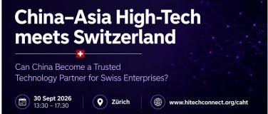 Event-Image for 'China&ndash;Asia High-Tech meets Switzerland'