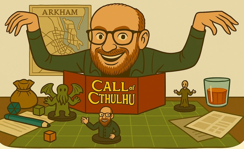 Call of Cthulhu mit Christof