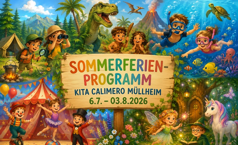 Sommerferienprogramm 13. &ndash; 17. Juli 2026 Steinzeit Tickets