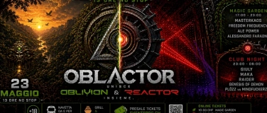 Event-Image for 'OBLACTOR OPEN AIR & CLUB NIGHT 13 Hours No Stop Music'