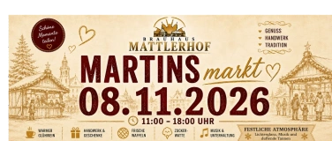Event-Image for 'Martinsmarkt im Brauhaus Mattlerhof'