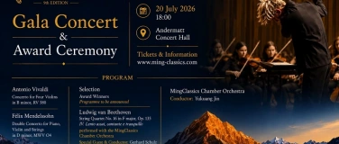 Event-Image for 'MingClassics - Gala Concert & Award Ceremony'