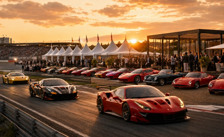 VIP-Business-Networking beim Oldtimer Grand Prix am Nürburgr