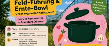 Event-Image for 'Vom Feld auf den Teller: Kochabend mit dem Ern&auml;hrungsrat FFM'
