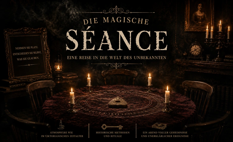 Event-Image for 'Die Magische S&eacute;ance &ndash; Zwischen Geschichte und G&auml;nsehaut'
