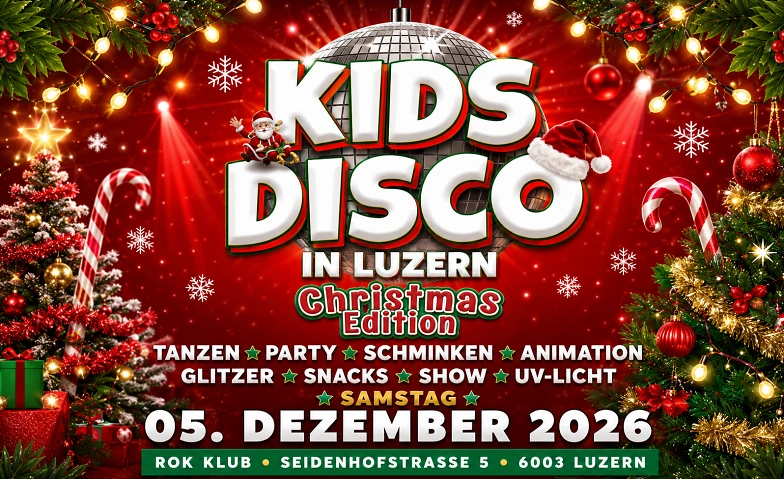 KIDS DISCO - CHRISTMAS EDITION @ ROK KLUB