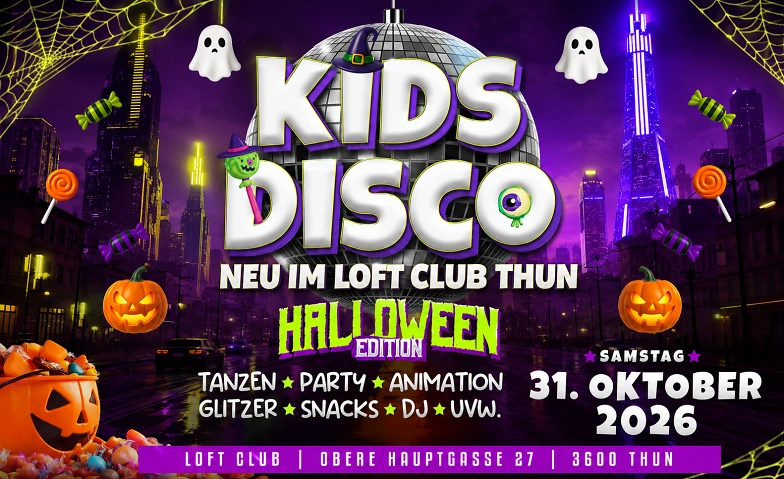 KIDS DISCO - HALLOWEEN EDITION @ LOFT CLUB