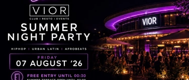 Event-Image for 'Summer Night Party Z&uuml;rich &ndash; HipHop, Latin & Afrobeats  VIOR'