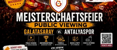 Event-Image for '26. Meisterschaftsfeier &ndash; Public Viewing Gala vs Antalya'