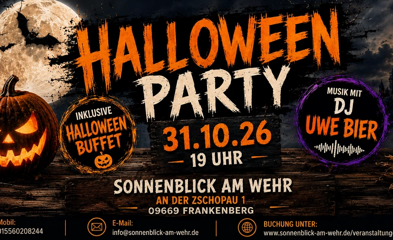 HALLOWEEN PARTY IM SONNENBLICK AM WEHR