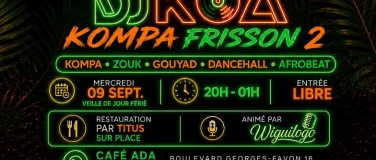 Event-Image for 'Kompa Frisson 2 &ndash; Dj Koa Au Caf&Eacute; Ada !'