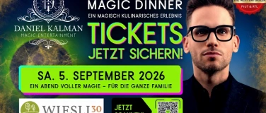 Event-Image for 'Magic Dinner - Daniel Kalman  - Las Vegas Night'